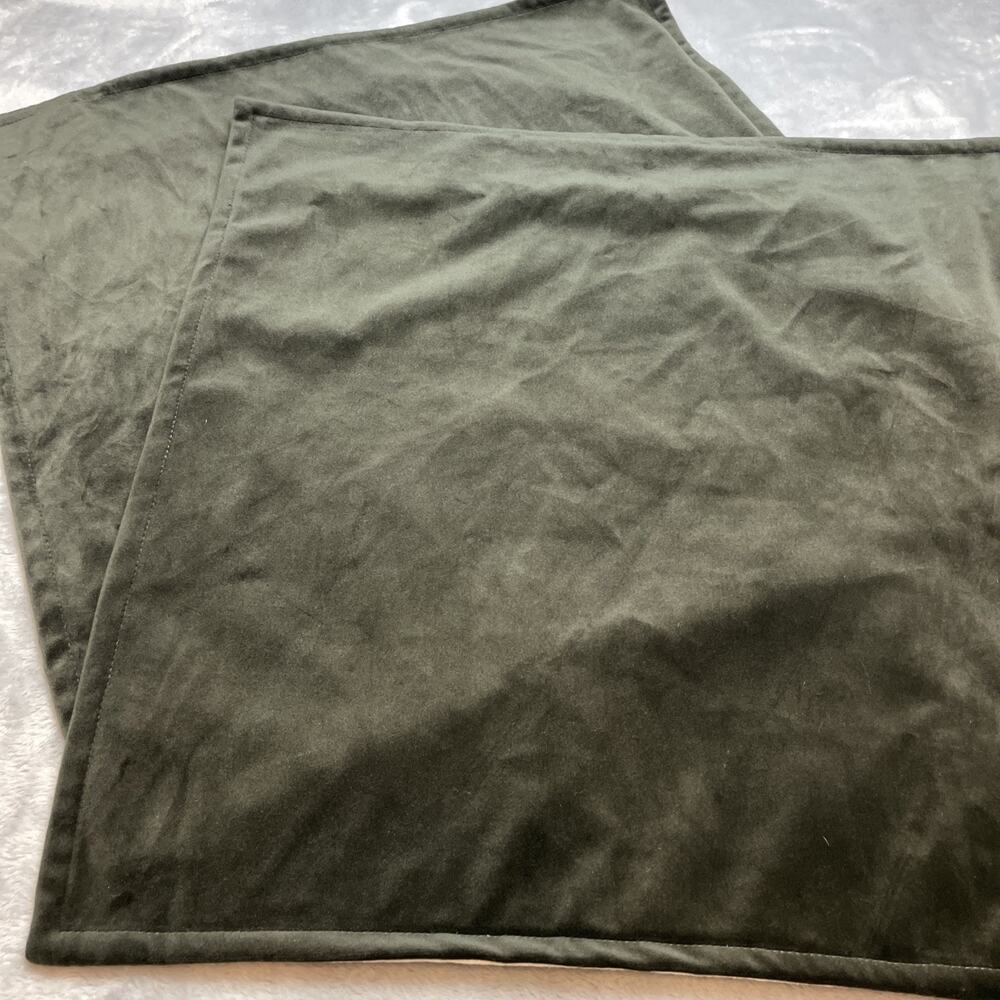 Velvet‎ Pillow Covers Square 22"x22" Beluga Gray Beige Backing Zipper Luxury